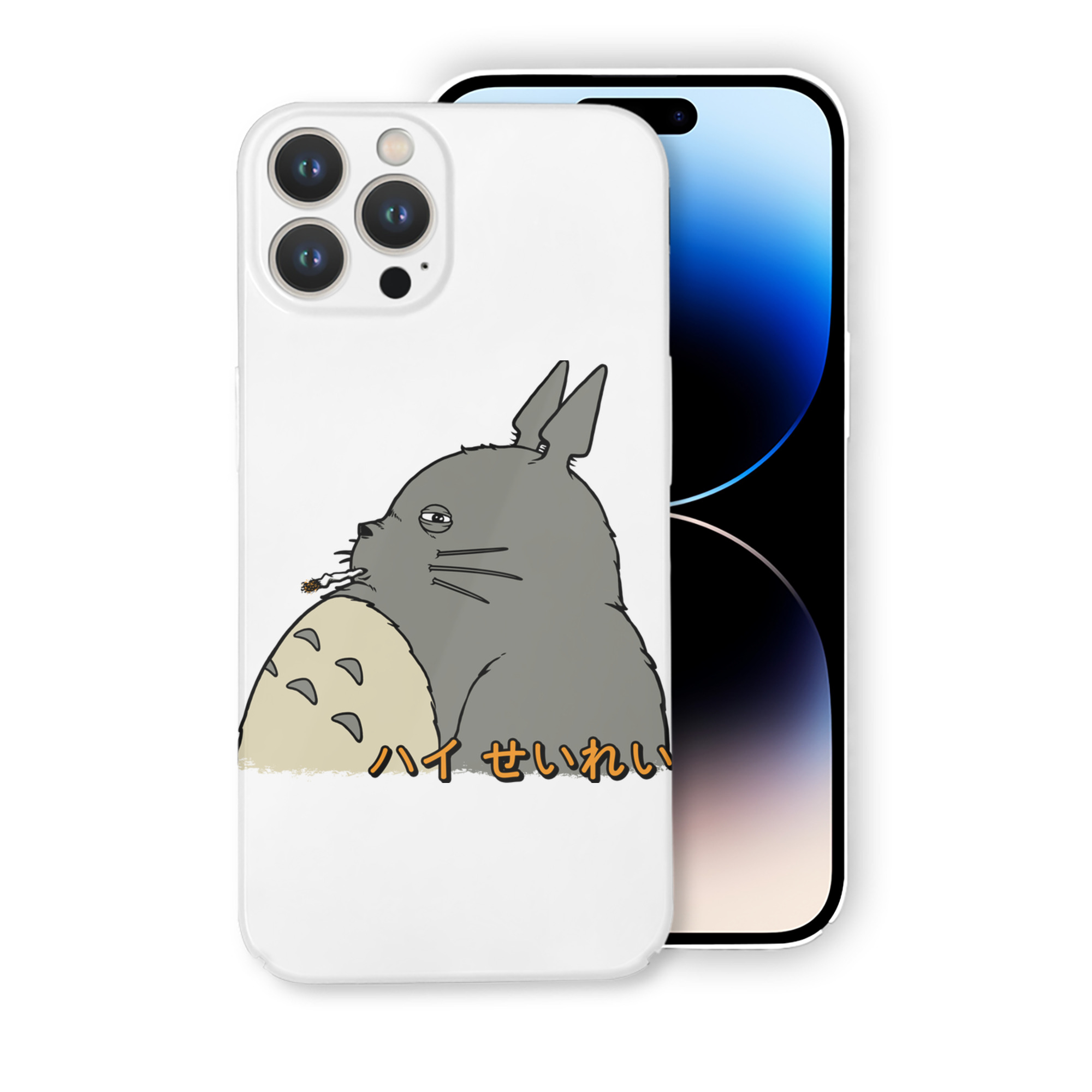 （画像用） となりのトトロ 草壁メイ 草壁サツキ My Neighbor Totoro Satsuki Kusakabe Mei Kusakabe 【iPhone 14シリーズ対応】ハードケース